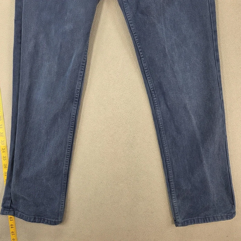 VTG Levis 501 Jeans Mens Navy Blue‎ Med Wash Made USA Button Fly Fits 28x30